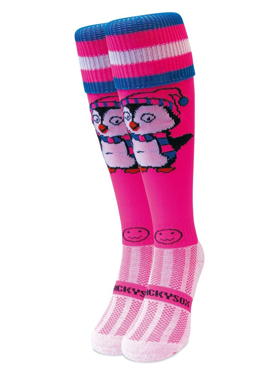 Wacky Limited Penelope Penguin Knee Length Sport Socks Wackysox 