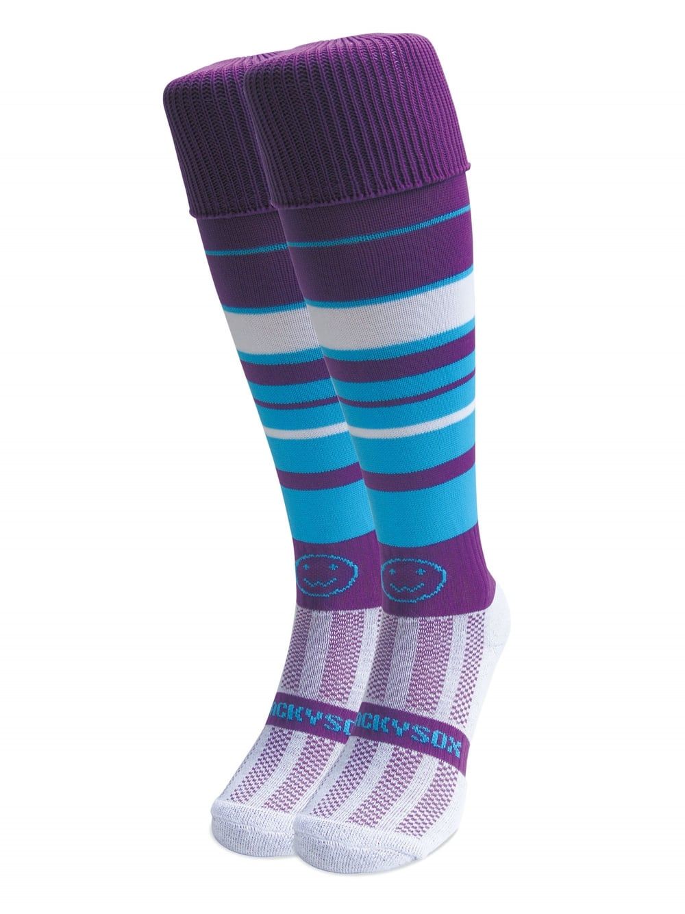 Wacky Limited Purple Fizz Knee Length Sport Socks Wackysox 